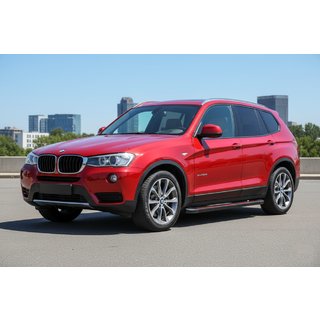 Sidosteg Maya Red (2 st, aluminium) BMW X3 F25 2011–2018 foto 1