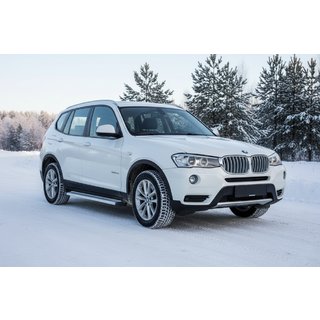 Sidosteg Maya V2 (2 st, aluminium) BMW X3 F25 2011–2018 foto 1