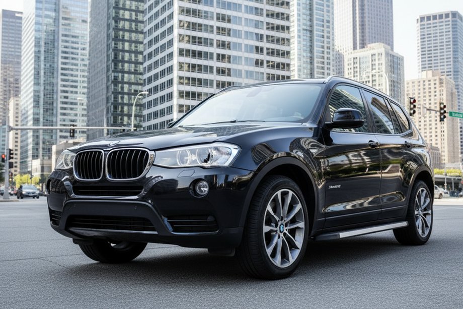 BMW X3 F25 2011–2018 Sidosteg Maya V1 (2 st, aluminium) Image
