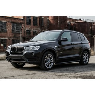 Sidosteg Bosphore Black (2 st, aluminium) BMW X3 F25 2011–2018 foto 1