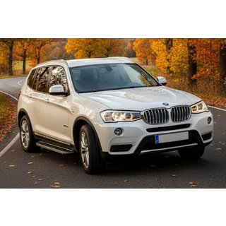 Sidotrösklar Bosphore Grey (2 st, aluminium) BMW X3 F25 2011–2018 foto 1