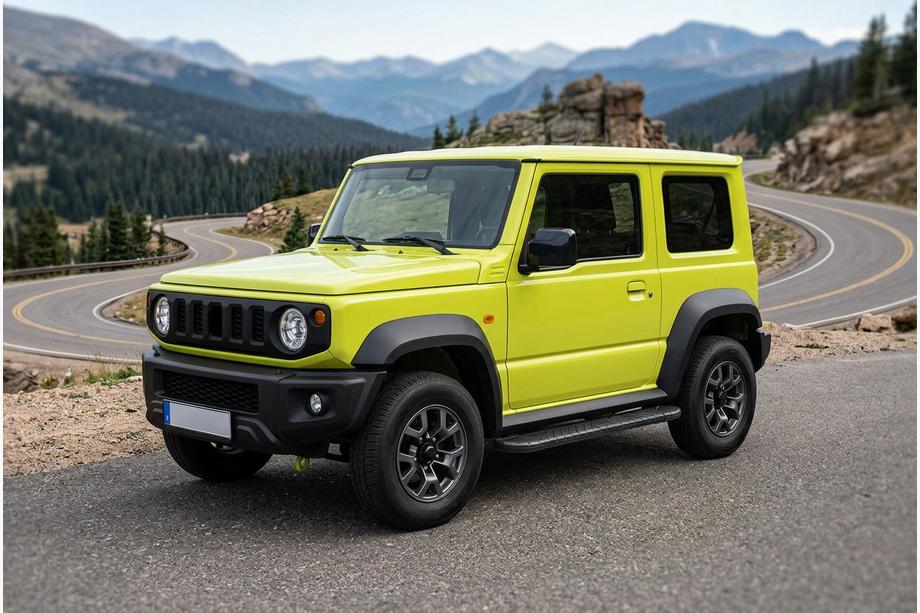 Suzuki Jimny 2018– Sidosteg Bosphore Black (2 st, aluminium) Image
