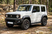 Suzuki Jimny 2018– Sidosteg BlackLine (2 st, aluminium) foto 1