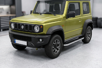 Suzuki Jimny 2018– Sidosteg Tayga Grey (2 st, aluminium) foto 1