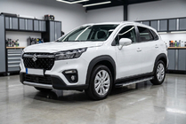 Suzuki SX4 S-Cross 2021– Sidosteg Maya V1 (2 st, aluminium) foto 1