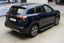 Suzuki SX4 S-Cross 2021– Sidosteg BlackLine (2 st, aluminium) foto 1