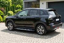 Suzuki SX4 S-Cross 2021– Sidosteg Sunrise (2 st, aluminium) foto 1