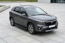 Suzuki SX4 S-Cross 2021– Sidosteg Tayga Black (2 st, aluminium) foto 1