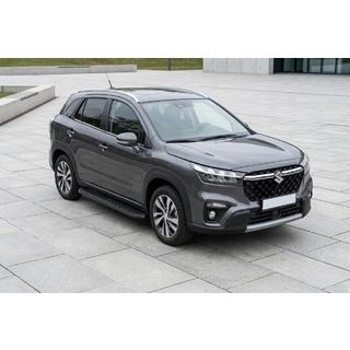 Sidosteg Tayga Black (2 st, aluminium) foto 1