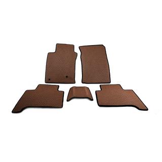EVA-bilmattor för kupén (2 rader, tegelröda) Toyota Land Cruiser Prado 120 2002–2009 foto 3