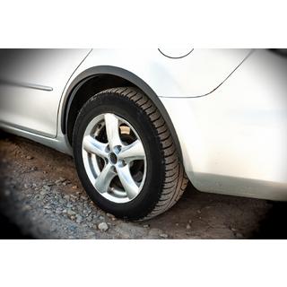 Hjulhuslister (SD-SW) (4 st, svarta, ABS-plast) Mazda 6 2003–2008 foto 3