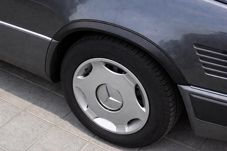 Mercedes E-class W124 1984–1997 Skärmbreddare 1989-1995 (4 st, svarta, ABS-plast) Image