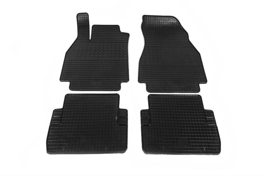 Renault Megane II 2004–2009 Gummimattor för kupén Polytep (4 st) Image