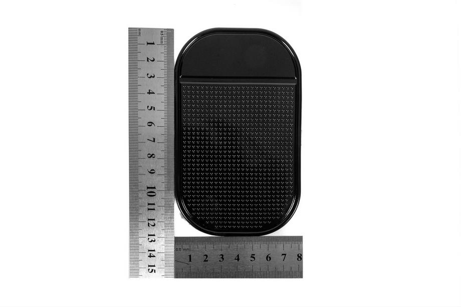 Halkfri matta för instrumentbrädan 130x80 svart (Sapfire) Foto 3
