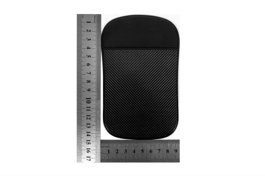 Halkfri matta för instrumentbräda 145x90 svart (Sapfire) Foto 3