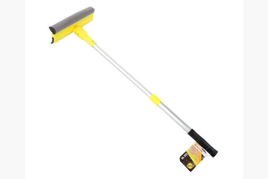 Vattenskrapa med skumsvamp och teleskopskaft 50–70 cm SAPFIRE Foto 1