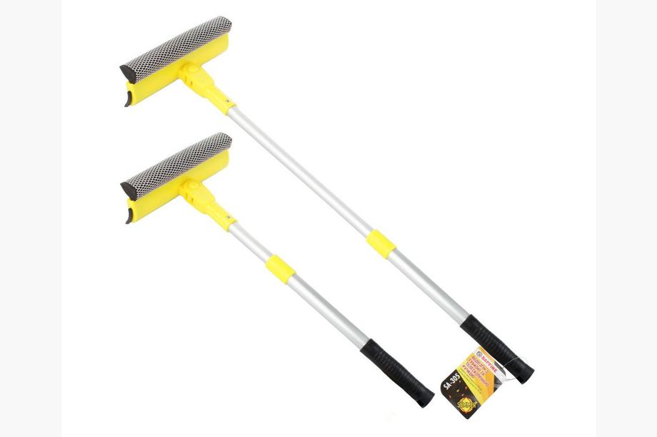 Vattenskrapa med skumsvamp och teleskopskaft 50–70 cm SAPFIRE Foto 2
