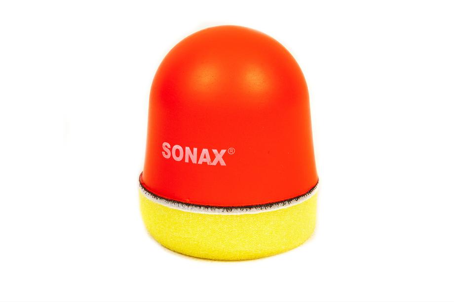 Sonax applikator med svamp för applicering av polermedel och vax Foto 2