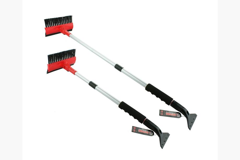Snöborste med isskrapa och teleskopiskt aluminiumhandtag 65-95 cm SF-21 SAPFIRE Foto 1