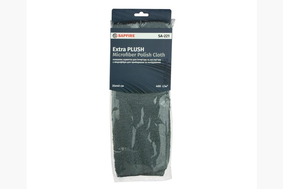 Plysch mikrofiberduk 35x40 cm SA-221 SAPFIRE Image