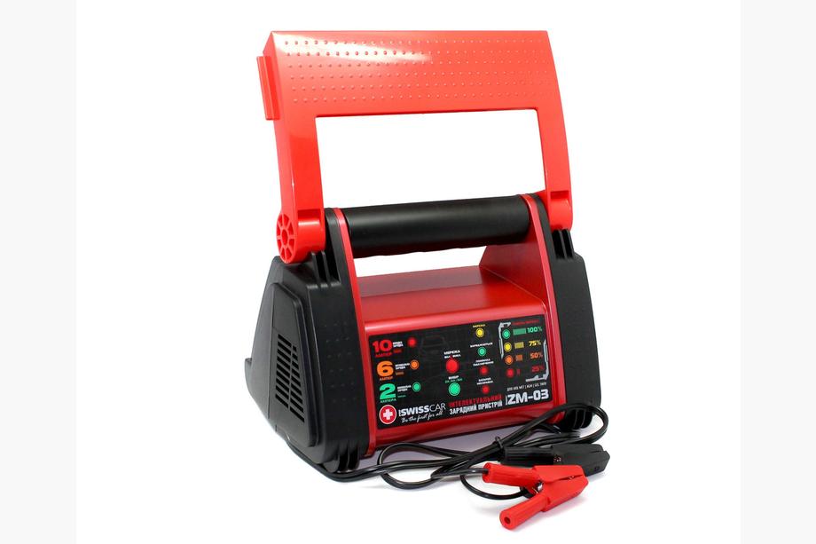 Automatisk intelligent batteriladdare ZM-03 PROSWISSCAR Foto 1