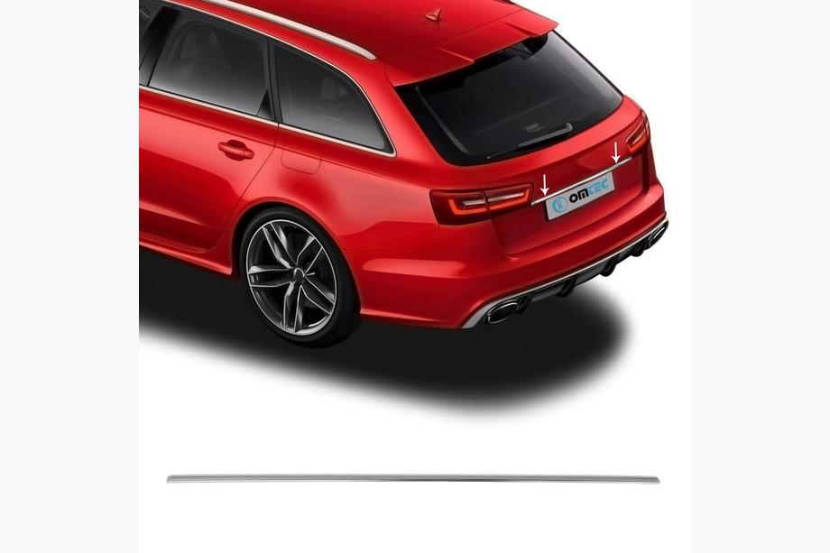 Audi A4 B7 2004–2008 Bakre list (rostfritt stål) Image