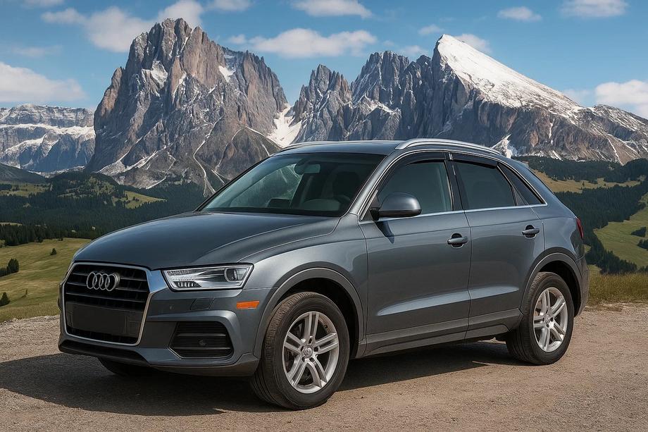 Audi Q3 2011–2019 Vindavvisare för sidorutor (4 st, HIC) Image