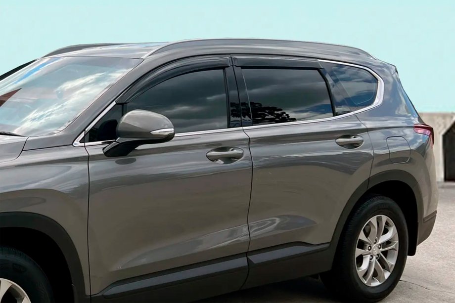 Hyundai Santa Fe 4 2018–2023 Vindavvisare för sidorutor (4 st, HIC) Image