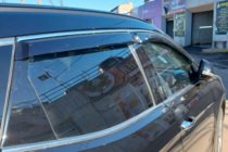 Infiniti FX 2008–2012 Vindavvisare till sidorutor med kromlist (4 st, HIC) foto 1