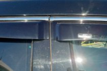 Infiniti FX 2008–2012 Vindavvisare till sidorutor med kromlist (4 st, HIC) foto 3