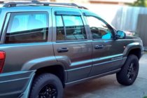 Jeep Grand Cherokee WJ 1999–2004 Vindavvisare för sidorutor (4 st, HIC) foto 6