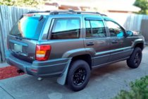 Jeep Grand Cherokee WJ 1999–2004 Vindavvisare för sidorutor (4 st, HIC) foto 7