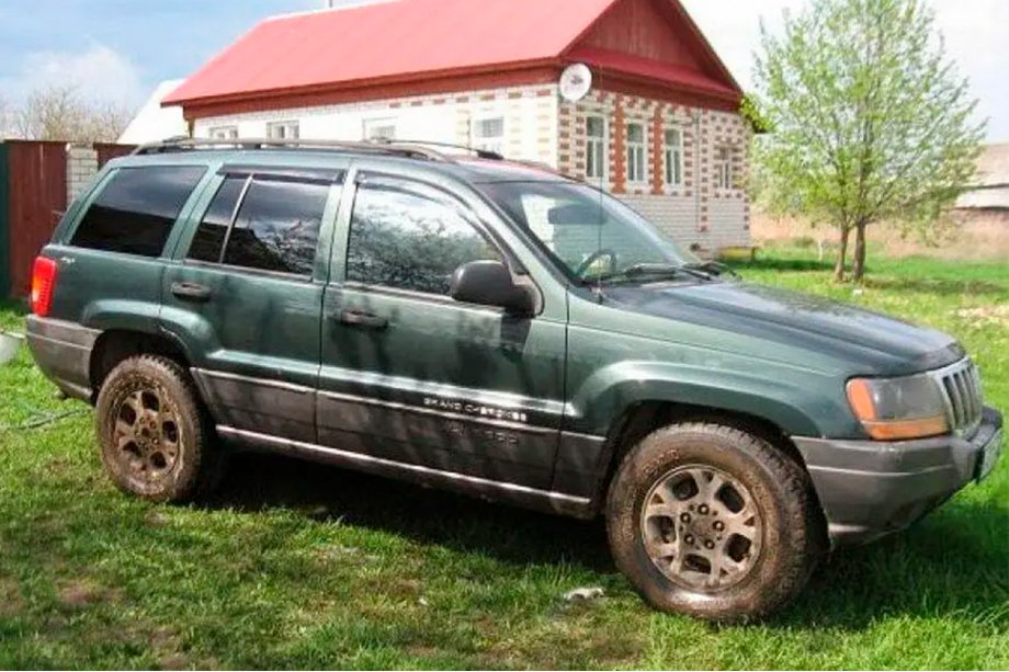 Jeep Grand Cherokee WJ 1999–2004 Vindavvisare för sidorutor (4 st, HIC) Image