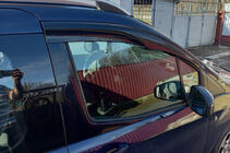 Ford Courier 2014–2023 Vindavvisare för sidorutor (2 st, Sunplex Sport) foto 3