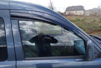Opel Combo 2002–2012 Vindavvisare för sidorutor (2 st, Sunplex Sport) foto 1