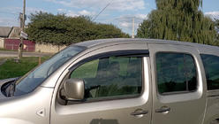 Mercedes Citan 2013–2021 Vindavvisare för sidorutor (2 st, Sunplex Sport) foto 2