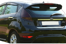Ford Fiesta 2008–2017 Kromlist till baklucka (rostfritt stål) Carmos - turkiskt stål foto 2