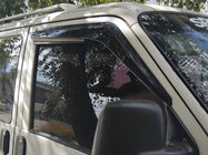 Volkswagen T4 Transporter 1990–2003 Vindavvisare för sidorutor (2 st, Sunplex Sport) foto 13