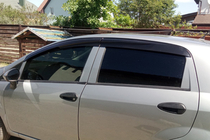 Fiat Punto Grande/EVO 2006–2018 Vindavvisare (4 st, Sunplex Sport) foto 11
