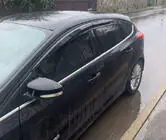 Ford Focus III 2011–2017 Fönsterdeflektorer HB/Sedan (4 st, Sunplex Sport) foto 1