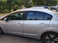 Honda Civic Sedan IX 2011–2016 Vindavvisare (4 st, Sunplex Sport) foto 4