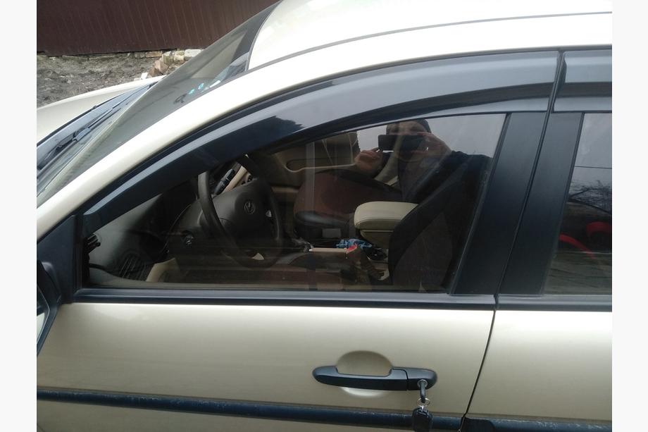 Hyundai Accent 2006–2010 Vindavvisare (4 st, Sunplex Sport) Foto 3