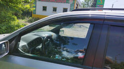 Kia Sorento I BL 2002–2009 Vindavvisare (4 st, Sunplex Sport) foto 5