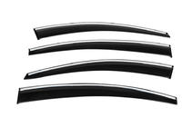 Chevrolet Cruze 2009–2015 Vindavvisare med kromlist (4 st, Sunplex Chrome) foto 5