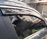 Hyundai Tucson TL 2016–2021 Vindavvisare med kromlist (4 st, Sunplex Chrome) foto 3