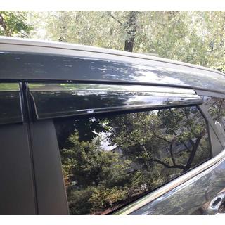 Vindavvisare med kromlist (4 st, Sunplex Chrome) Hyundai Tucson TL 2016–2021 foto 2