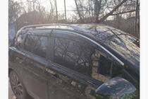 Nissan Qashqai 2010–2014 Vindavvisare med kromlist (4 st, Sunplex Chrome) foto 6