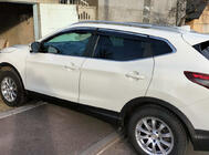 Nissan Qashqai 2014–2021 Vindavvisare med kromlist (4 st, Sunplex Chrome) foto 5