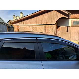 Vindavvisare med kromlist och rand HB/SD (4 st, Sunplex Chrome) Opel Astra J 2009–2015 foto 2