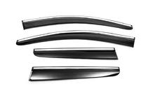 Peugeot 3008 2016–2023 Vindavvisare med kromlist (4 st, Sunplex Chrome) foto 3